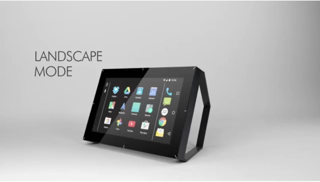 Landscape Mode Interface